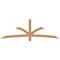 Ekena Millwork Davenport Timber Gable Bracket, Western Red Cedar, 84"W x 28"H x 1 1/2"D x 3 1/2"F, 8/12 Pitch GBW084X28X0204DAV00SWR - alternate 1